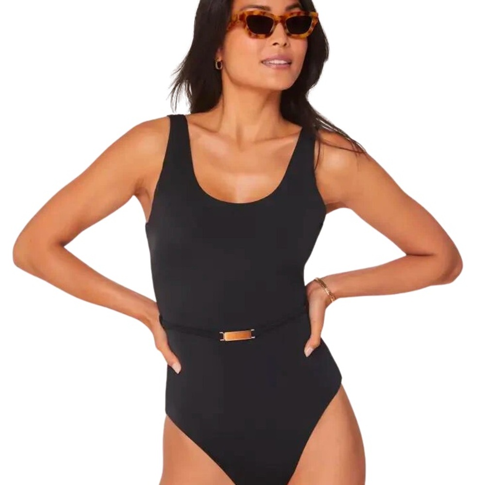 Andie Black One Piece Swimsuit - medium tall
